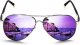 Polarized Aviator Sunglasses for Men Women Metal Flat Top Sunglasses lightweight Driving UV400 Outdoor 58mm