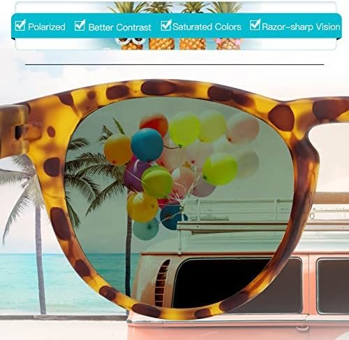 Cat Eye Sunglasses Retro Vintage Eyewear Non-slip Round Sunglasses for Men & Women Polarized/Non-Polarized Lens UV Protection