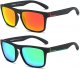 Classic Polarized Sunglasses for Men Women Retro 100% UV Protection Driving Sun Glasses D731