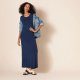 Amazon Essentials Women's Short-Sleeve Maxi Dress, Flowy