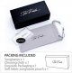 The Fresh Women's Oversized Square Jackie O Cat Eye Hybrid Butterfly Fashion Sunglasses - Exquisite Packaging