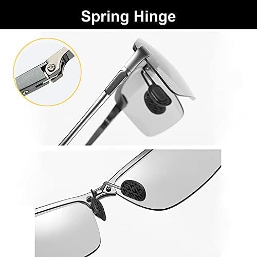 Polarized Photochromic Driving z87 Sunglasses For Men Women Day and Night safety glasses