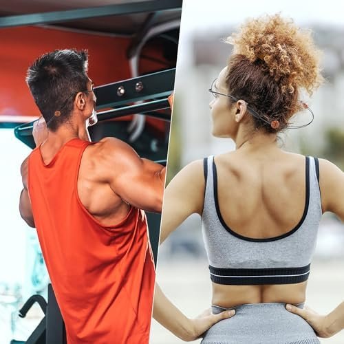 2PCS Adjustable Glasses Strap, No Tail Eyeglass Holder Sports Eyewear Retainer Sunglasses String Holder 35cm/14in