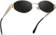 Eyewear - Women's Retro Oval Sunglasses, Trendy Small Frame, 90s Inspired Fashion