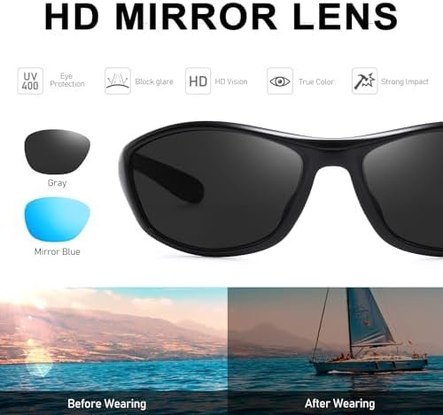 Bifocal Reading Sunglasses Men Women Sports Style Sun Reader Wrap Around Build-In UV Protection Driving glasses LK6092