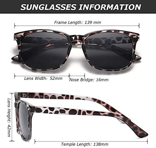 Sunglasses for Women Classic Retro Style UV400 Protection