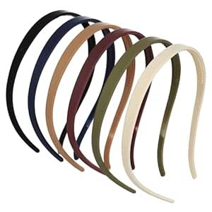 6Pcs No Pressure No Headache Headbands Square Headband Sunglasses Headband for Women Comfortable Headbands for Girls